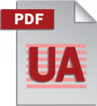 PDF/UA icon.