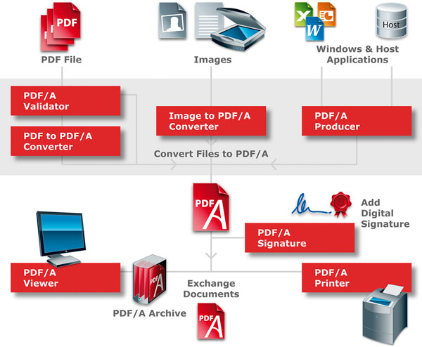 T1_4_2 Complete overview of the PDF/A processes, with particular focus on the development of digital documents.