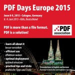 PDF Days Europe 2015