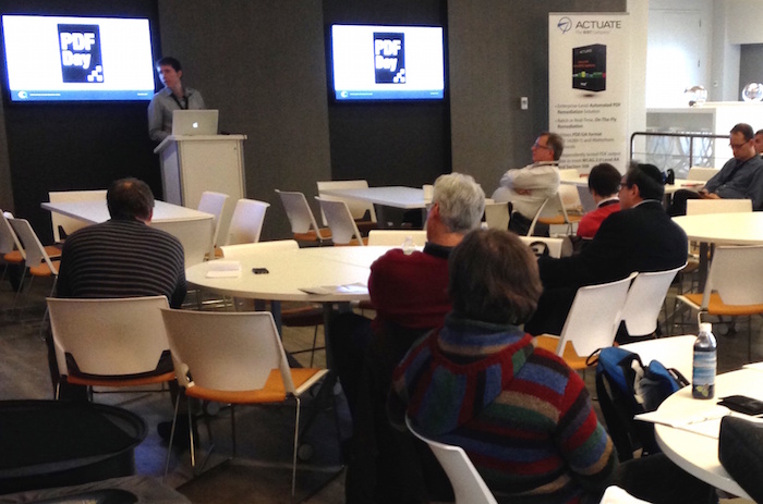 PDF Day session in New York City