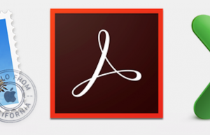 Acrobat DC icon in context