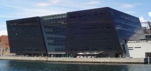 Black Diamond at the Royal Library in Copenhagen.