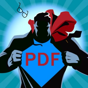 Iconic superman with 