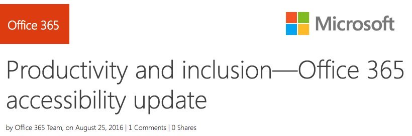 Screen-shot of blog header