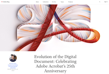 Adobe celebrates PDF at 25.