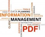 Information management word cloud PDF