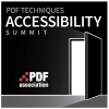 PDF Techniques for Accessibility Summit logo