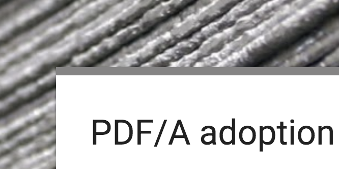 PDF/A Adoption