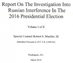 Cover of the Mueller Report