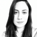 Black and white headshot of Lindsey Schroeder