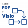 insert pdf in visio