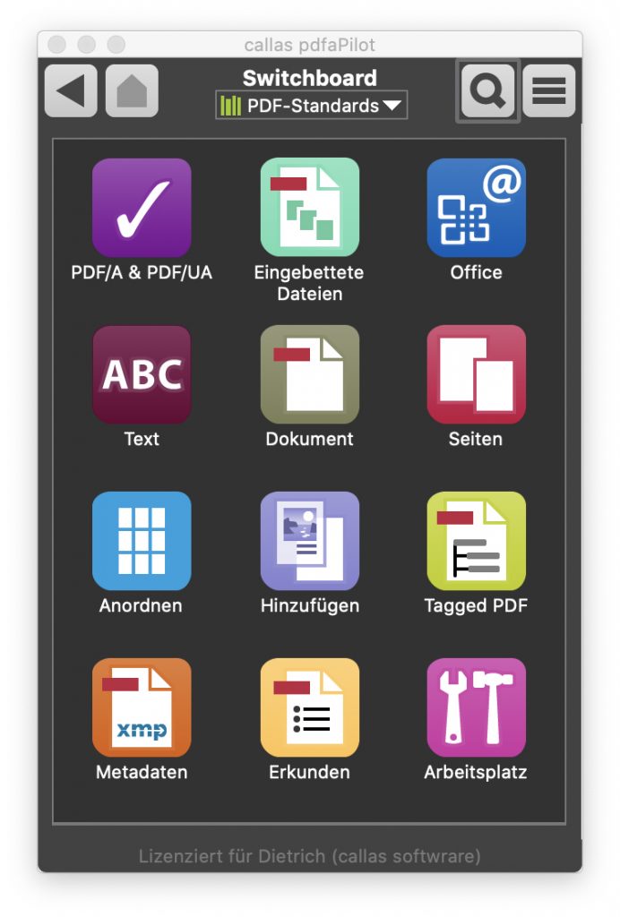 callas-pdfaPilot-10-Switchboard