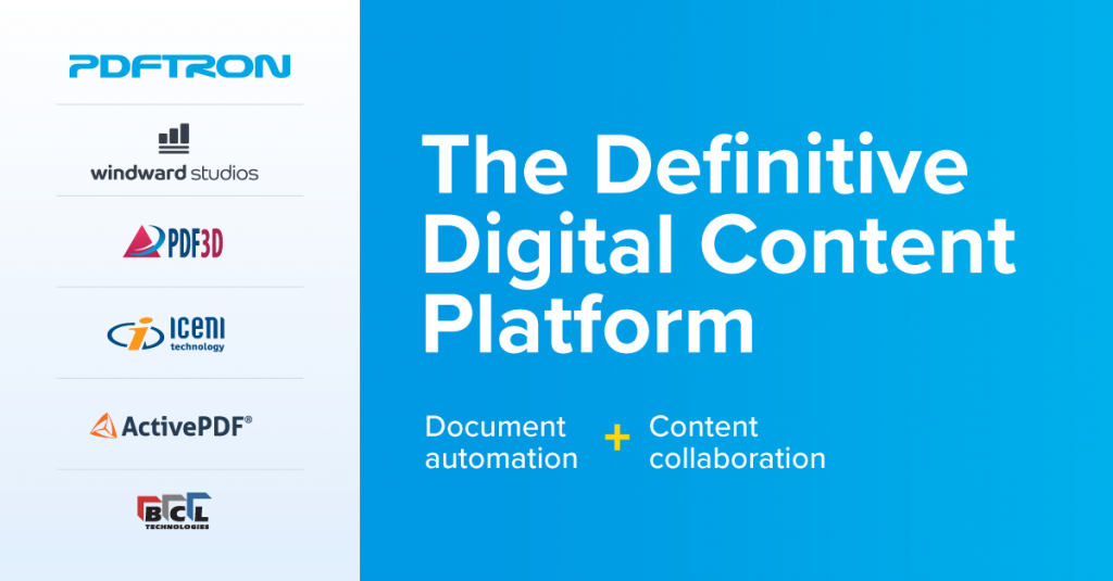 PDFTron Winward acquisition announcement