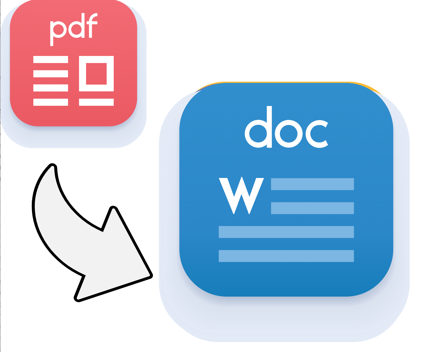 New Way To Convert Pdf To Word With High Quality Graphics Key Is Knowing Pdf Type Pdf Association