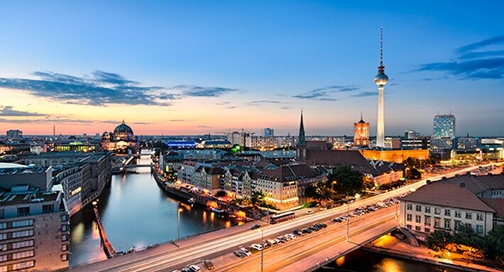Photo of the Berlin skyline