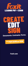 Foxit Create Edit Sign New PDF2Office SDK